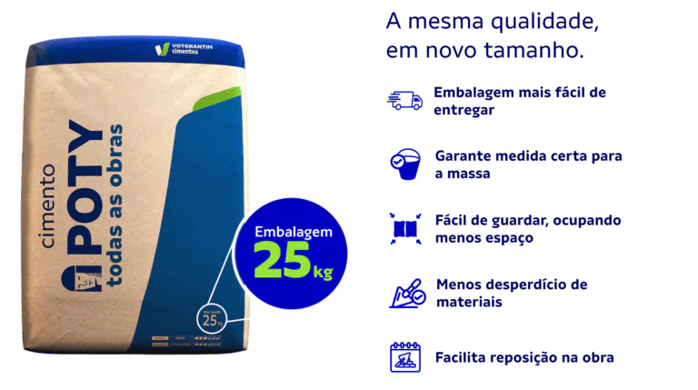 cimento poty 25kg